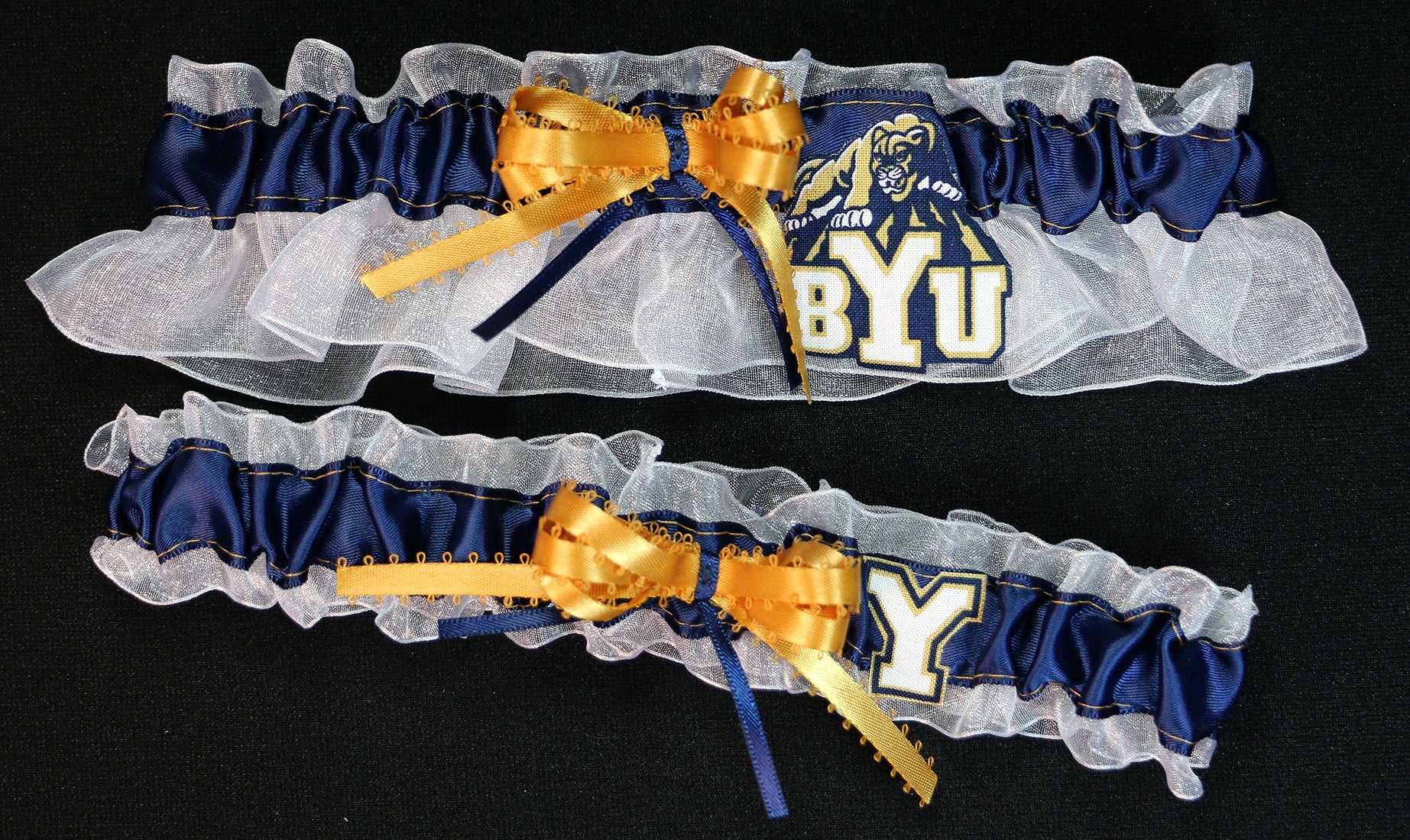 Brigham BYU Inspired Garter Set